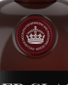 Amber Glass Rum Bottle Mockup Amber Glass Rum Bottle Mockup
