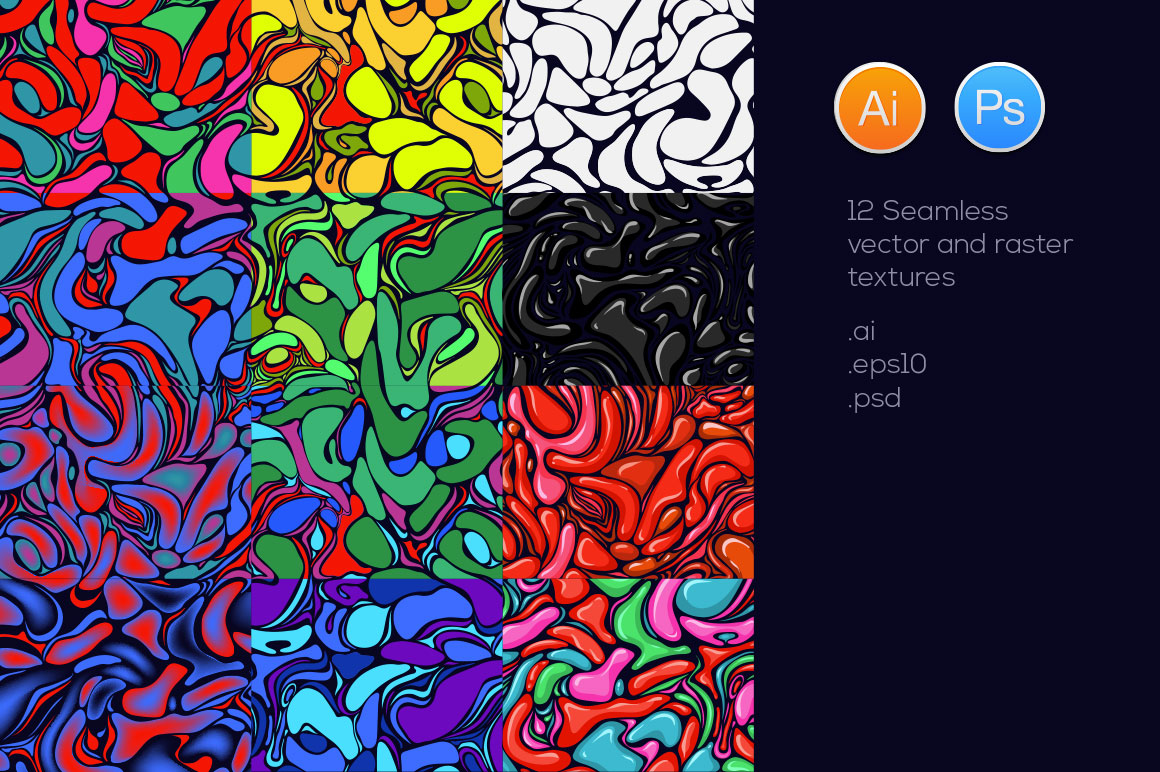 12 Marble patterns 12 Marble patterns