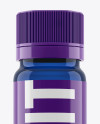 Blue Sport Nutrition Bottle Mockup - Eye-Level Shot Blue Sport Nutrition Bottle Mockup - Eye-Level Shot