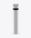 Green Sport Nutrition Bottle Mockup - Front View (High-Angle Shot)