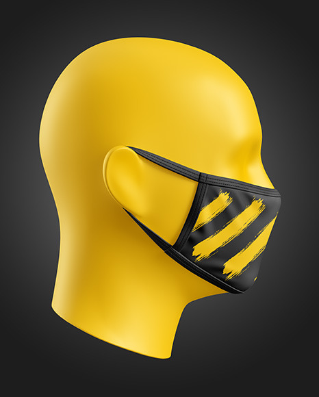 Face Mask Mockup