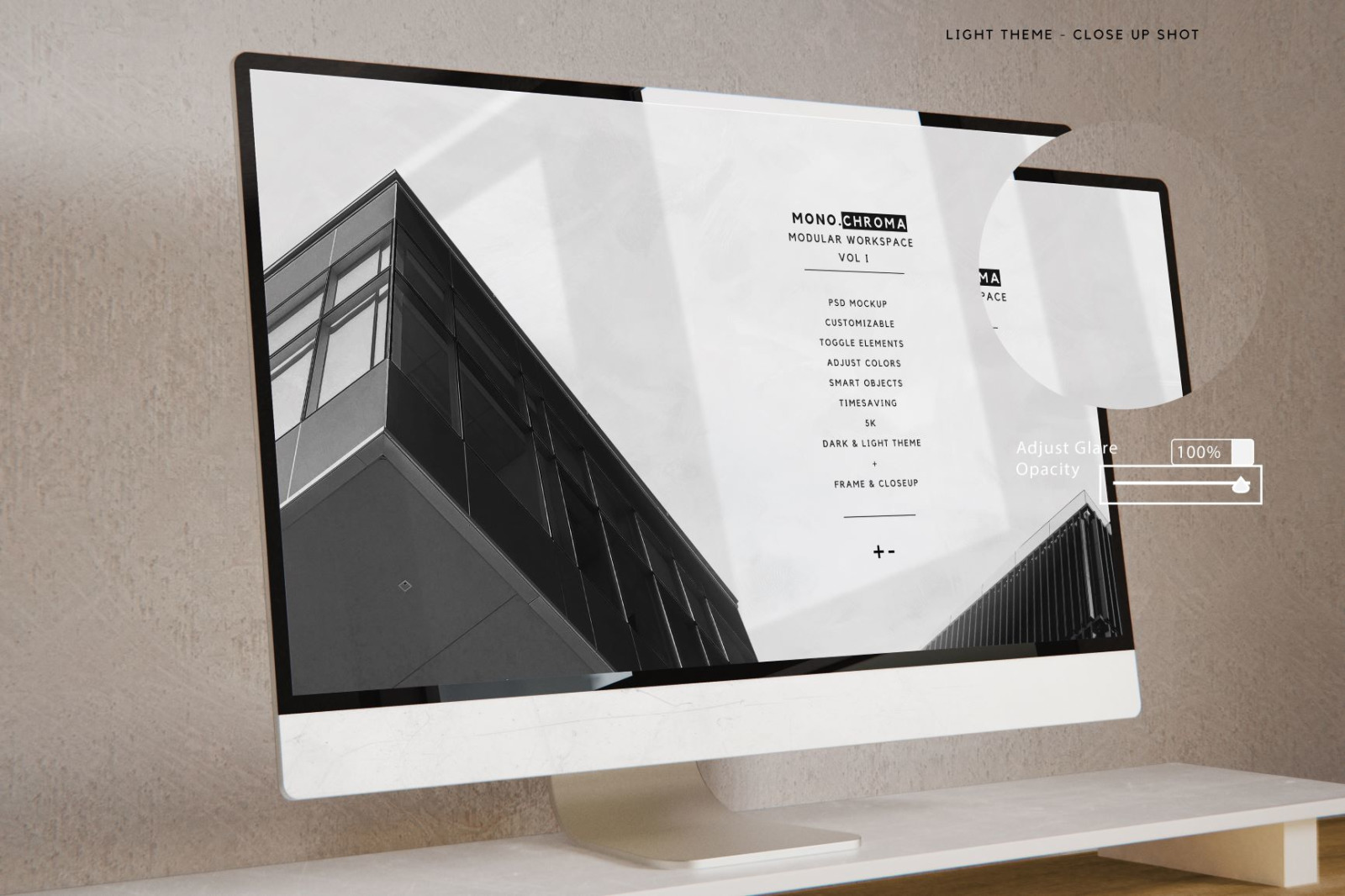 Customizable Workspace Mockup - iMac &amp; MacBook Pro