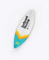 Squash Surfboard Mockup