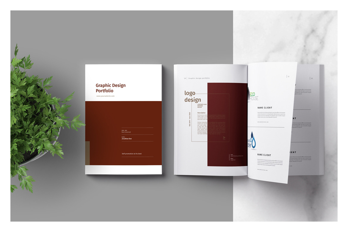 Graphic Design Portfolio Template