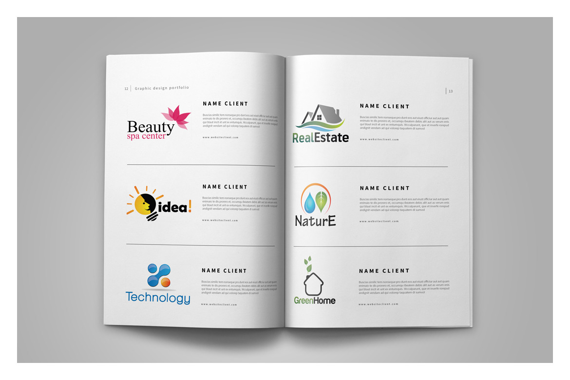 Graphic Design Portfolio Template