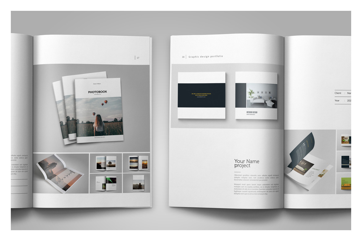 Graphic Design Portfolio Template