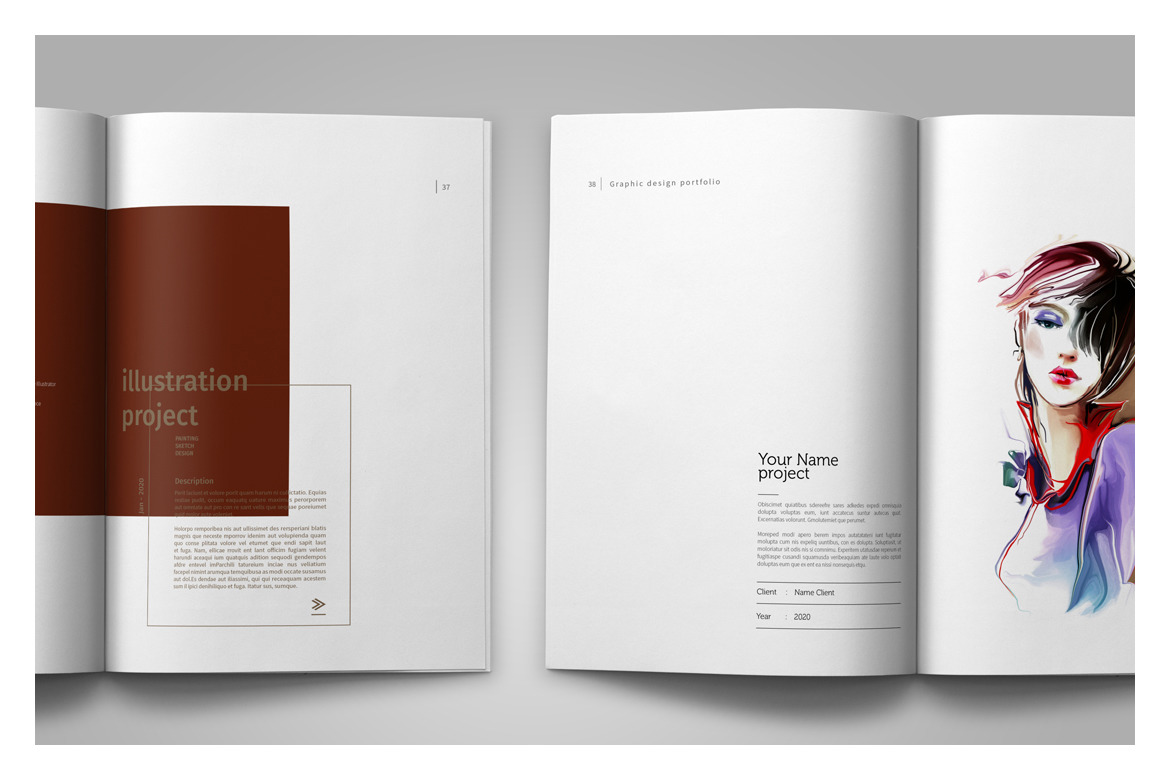Graphic Design Portfolio Template Graphic Design Portfolio Template