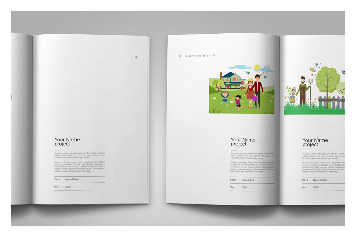 Graphic Design Portfolio Template