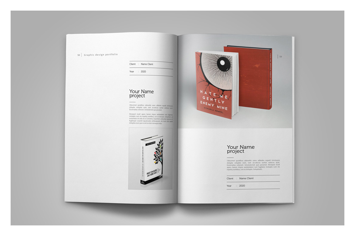 Graphic Design Portfolio Template