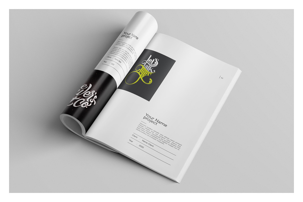 Graphic Design Portfolio Template