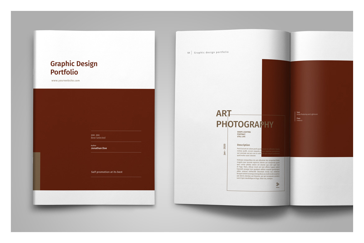 Graphic Design Portfolio Template