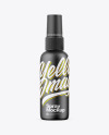 Matte Spray Bottle Mockup