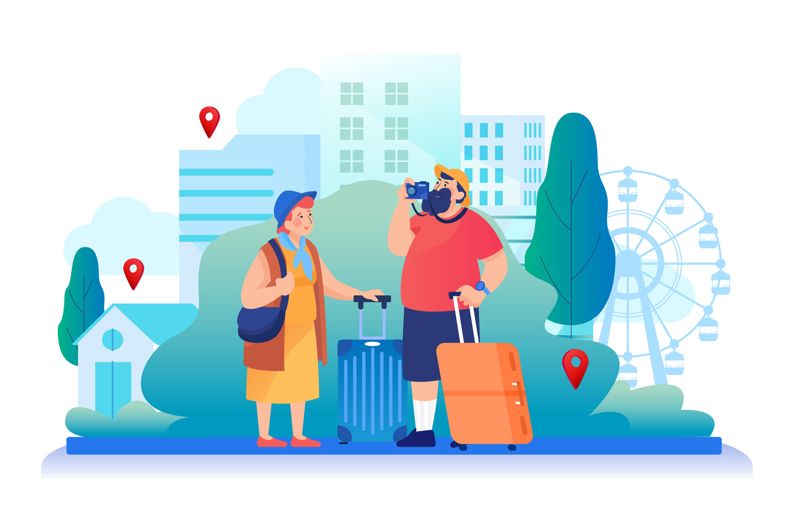 M57_Travel Illustrations M57_Travel Illustrations