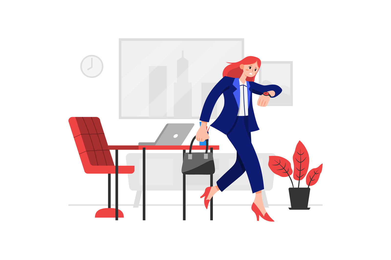 M72_Office Management Illustrations