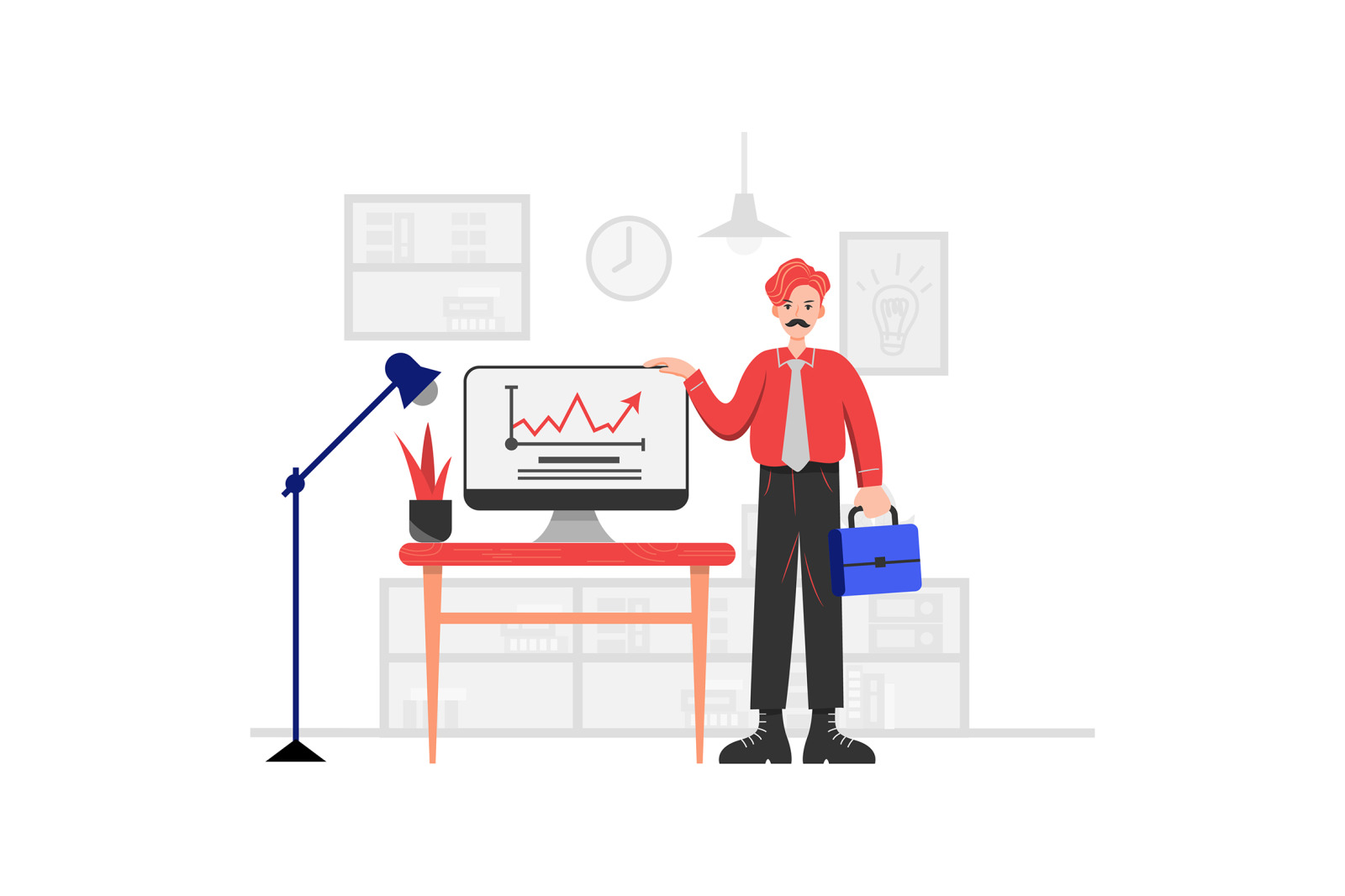 M72_Office Management Illustrations M72_Office Management Illustrations