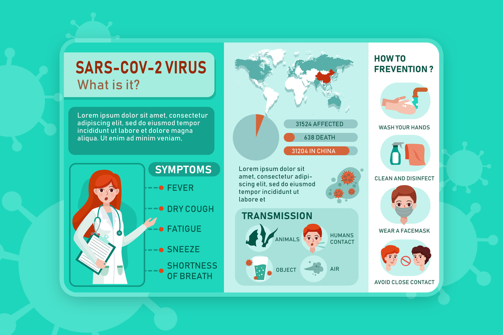 M52_COVID-19 Coronavirus Illustrations