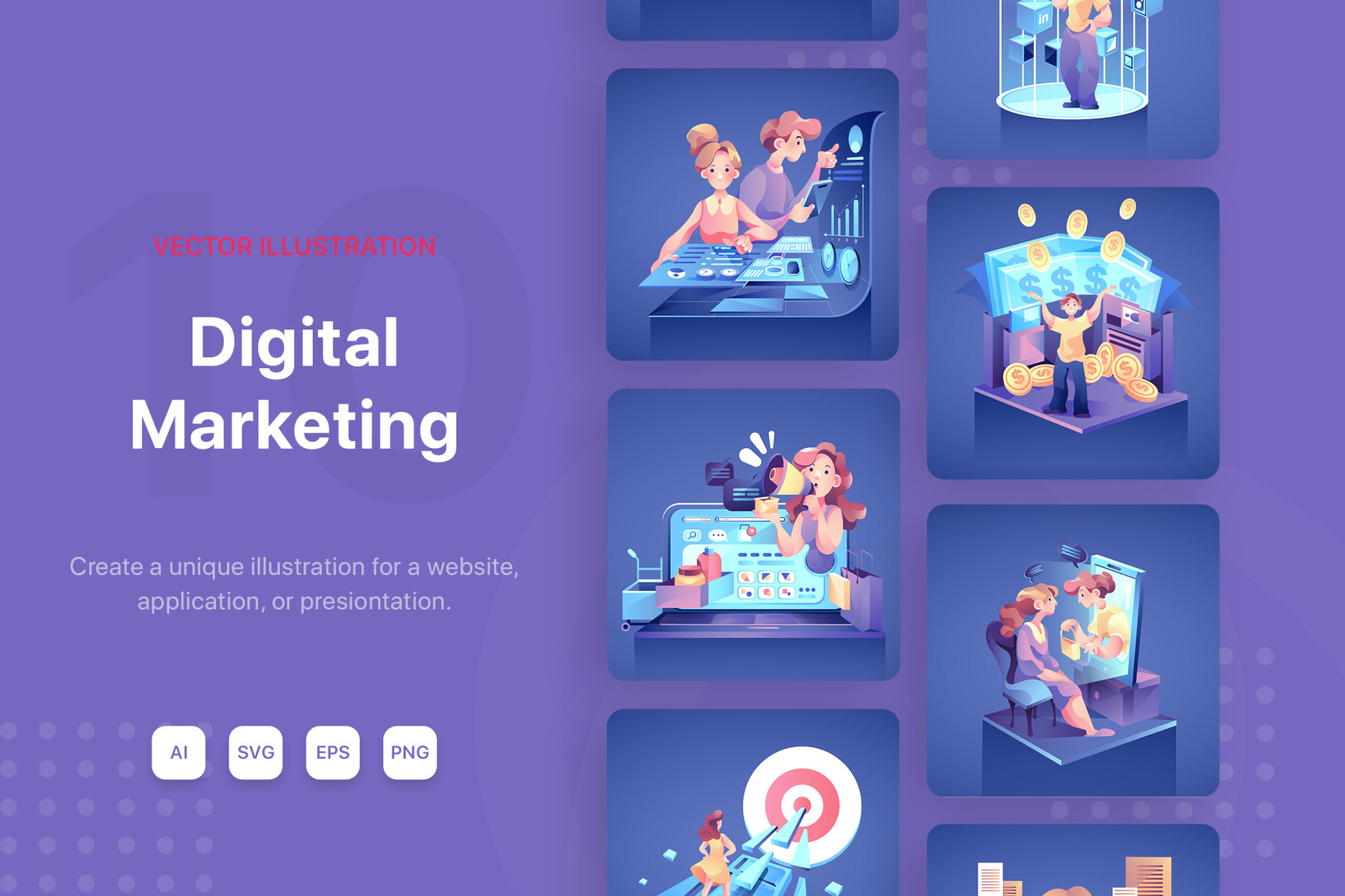 M60_Digital Marketing Illustrations