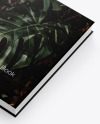 Hardcover Book w/ Fabric Cover Mockup