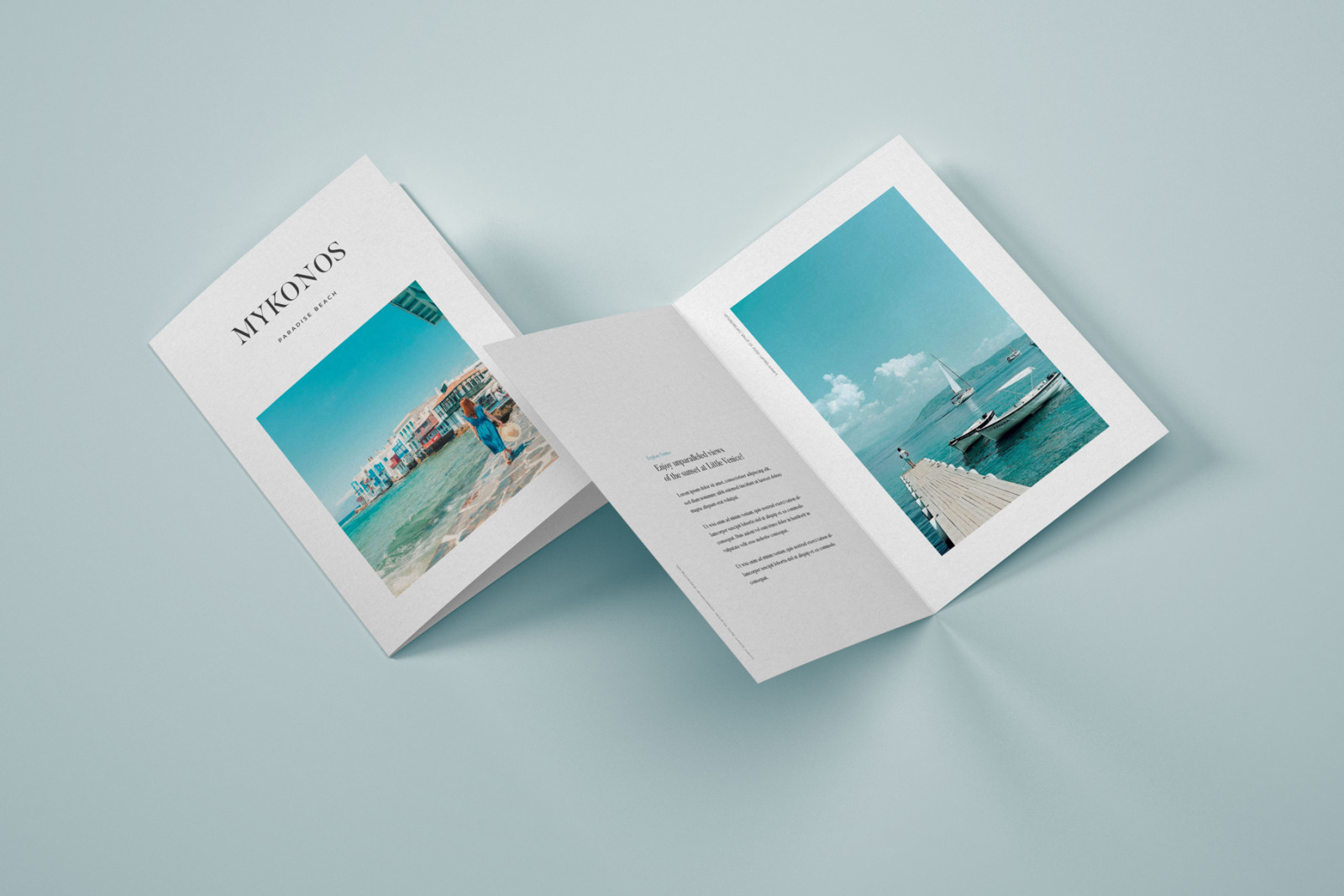 Vertical Bifold Flyer Mockup Set Vertical Bifold Flyer Mockup Set