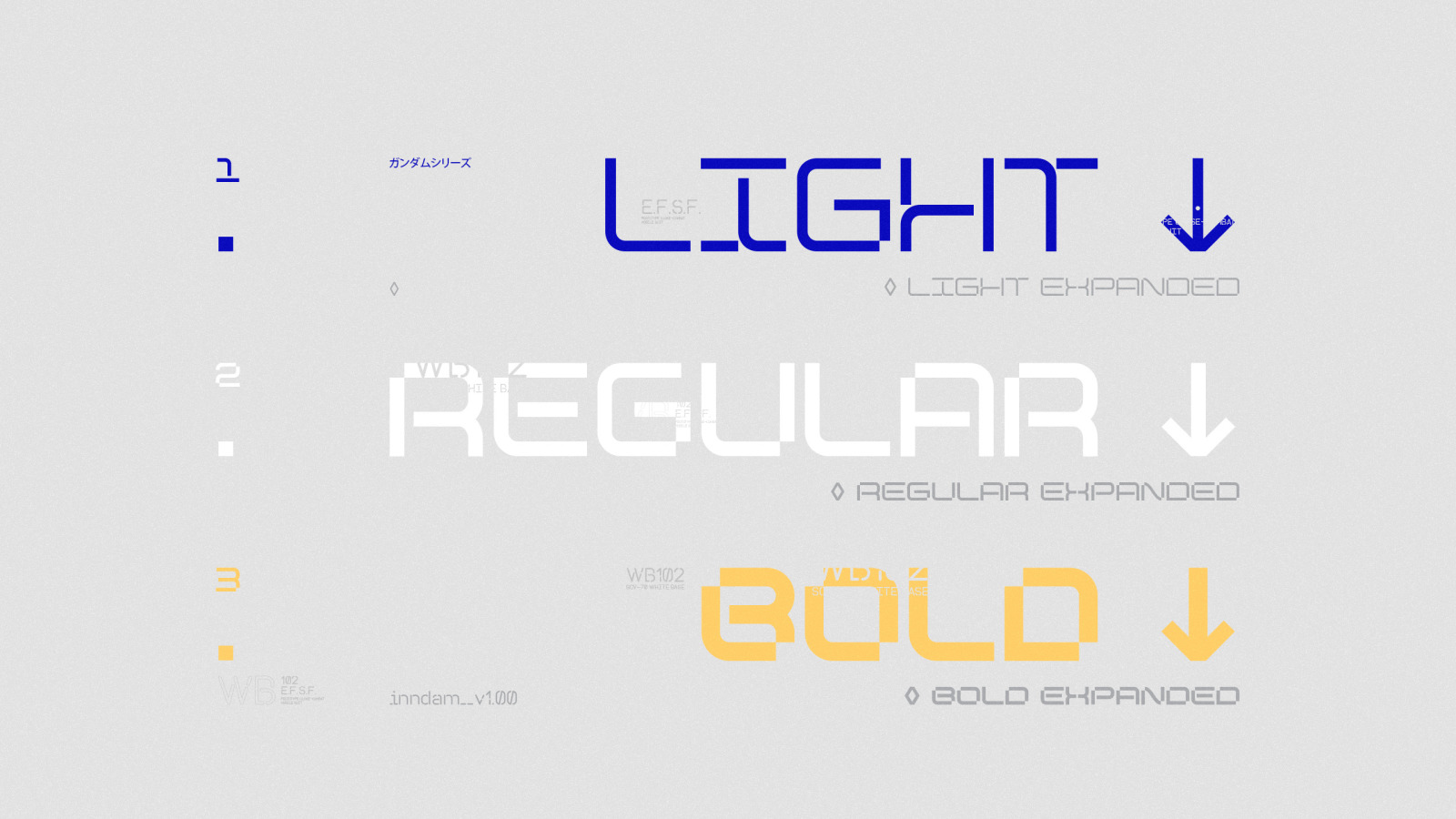 Inndam Font Family Inndam Font Family