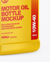 Motor Oil Bottle Mockup