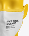 Face Mask with Valve Mockup