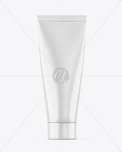 Glossy Cosmetic Tube Mockup