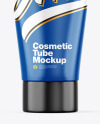 Glossy Cosmetic Tube Mockup