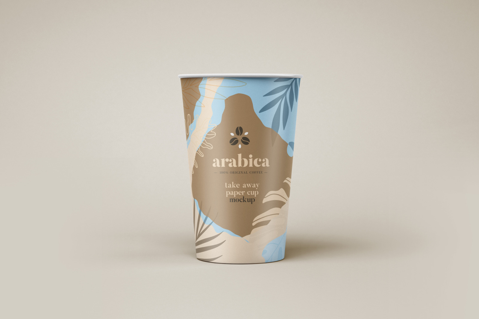 Take Away Paper Coffee Cup Mockup Set Take Away Paper Coffee Cup Mockup Set