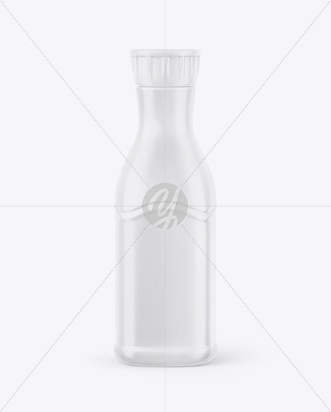 Juice Bottle Mockup - Front View