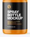 Glossy Spray Bottle Mockup