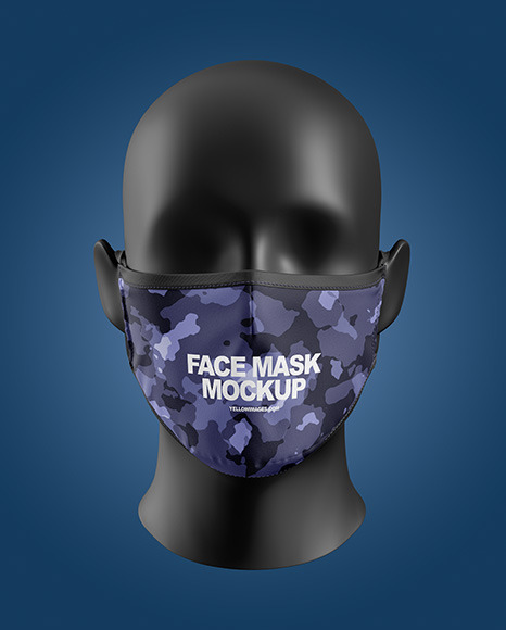 Face Mask Mockup