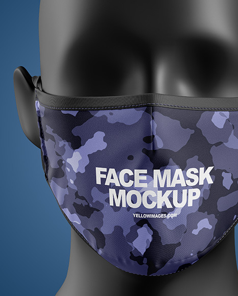 Face Mask Mockup