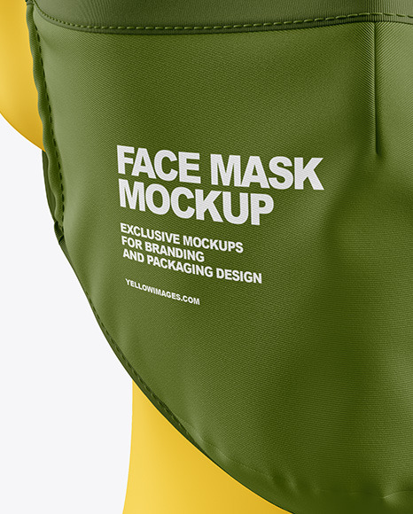 Face Mask Mockup