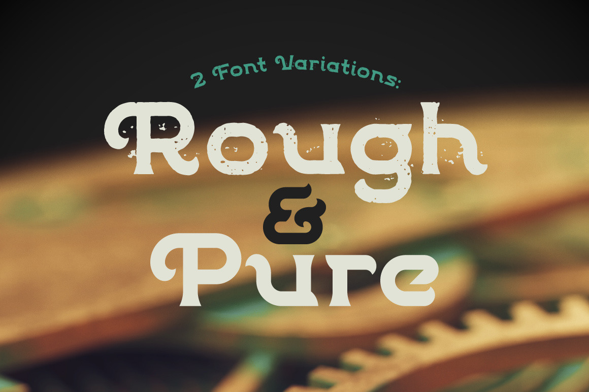 Patina font Patina font