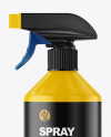 Matte Spray Bottle Mockup