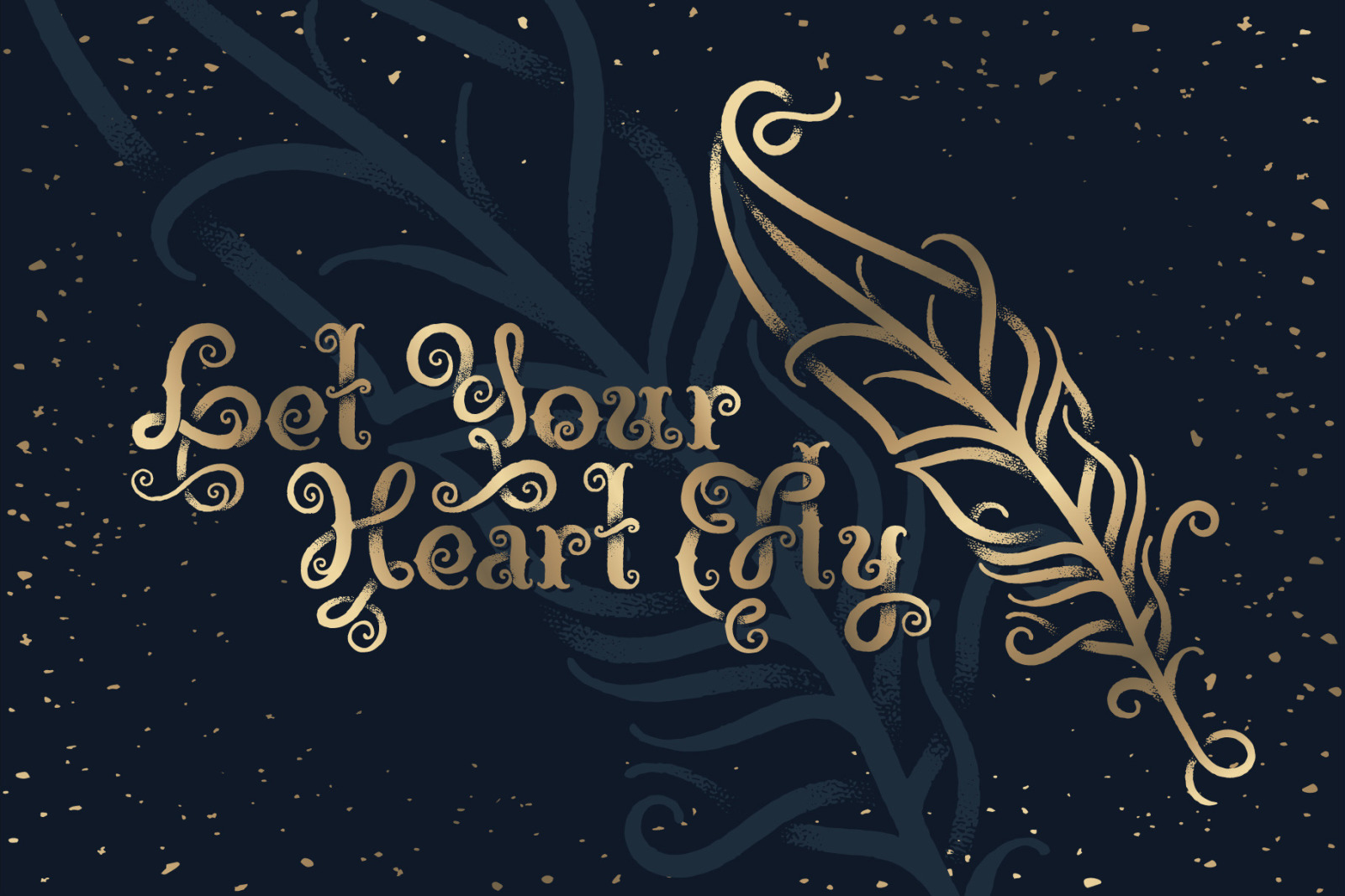 Magic Garden Font &amp; Graphics