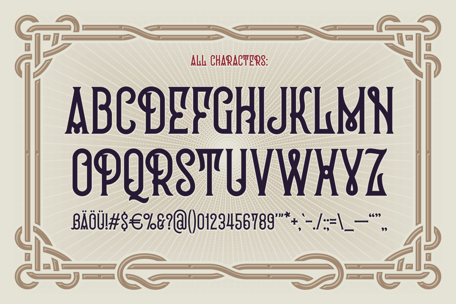 Fisherman's Knot. Font & Graphics Fisherman's Knot. Font & Graphics