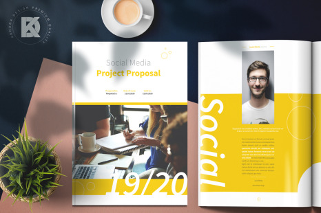 Social Media Proposal - Brochure Templates