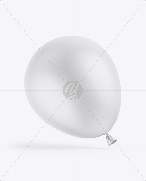 Matte Balloon Mockup