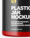 Matte Plastic Jar Mockup Matte Plastic Jar Mockup