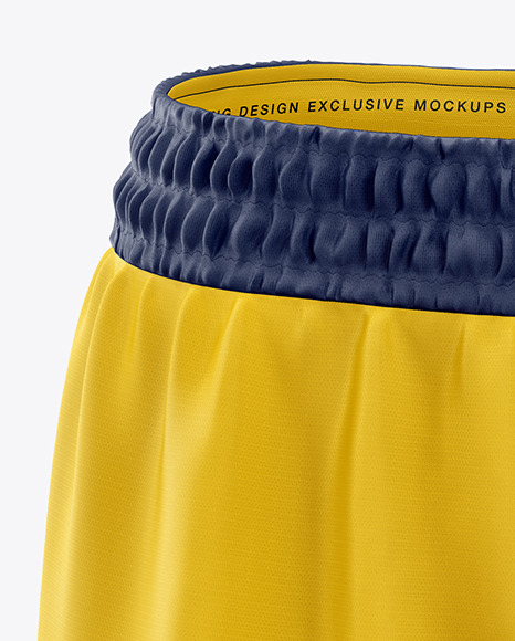 Men’s Rugby Shorts Mockup