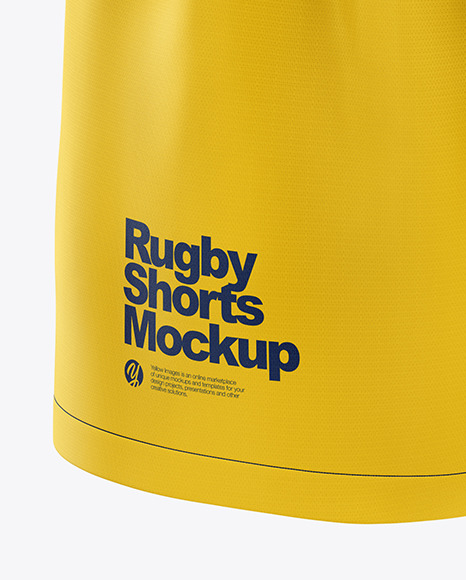 Men’s Rugby Shorts Mockup