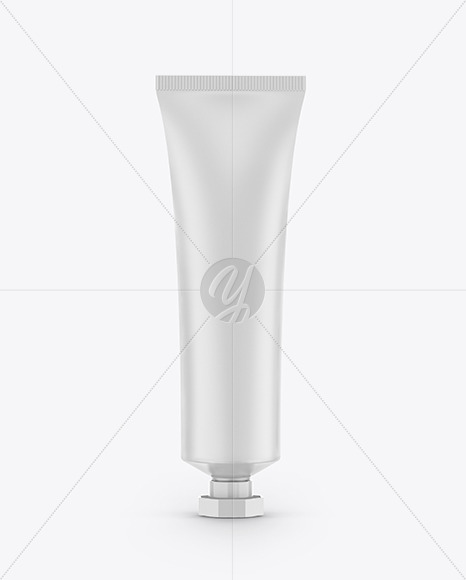 Matte Cosmetic Tube Mockup