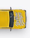 Pickup Truck Mockup - Top View