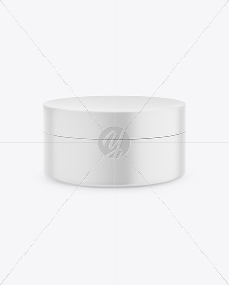 Matte Lip Balm Jar Mockup