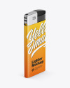 Matte Plastic Lighter Mockup