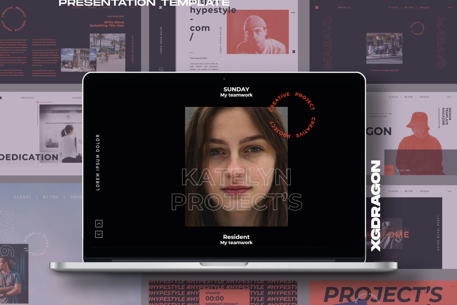 XGdragon Keynote Template XGdragon Keynote Template