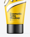 Matte Cosmetic Tube Mockup