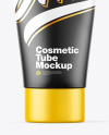 Matte Cosmetic Tube Mockup